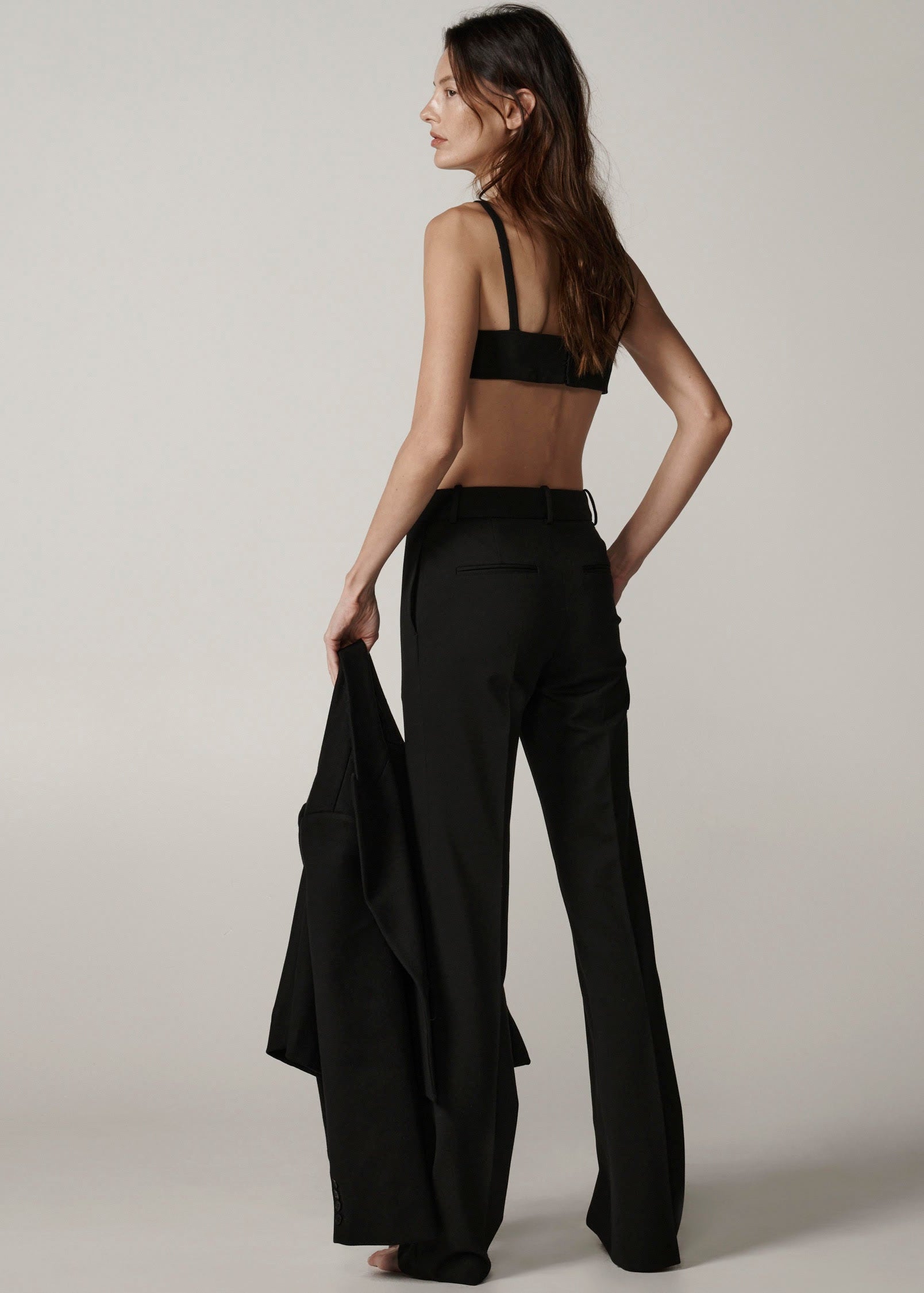 THE PARIS PANTS IN JERSEY BLACK – ORIANE 1986