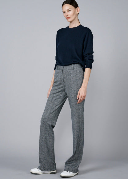 THE PARIS IN JERSEY HERRINGBONE PRINT
