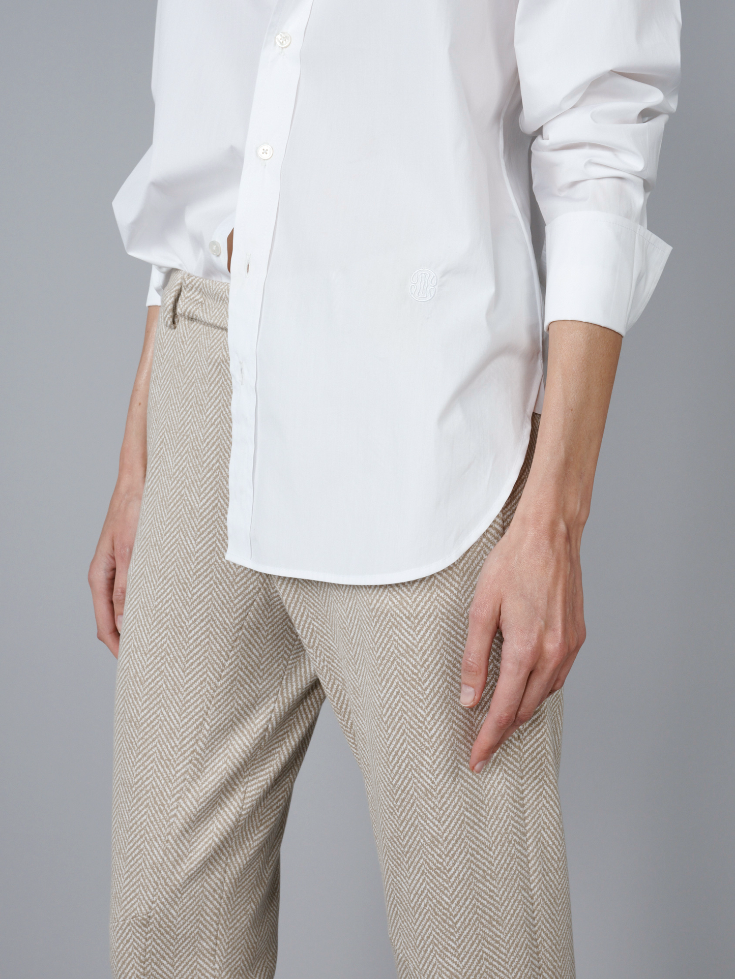 CIGARETTE IN JERSEY PRINT