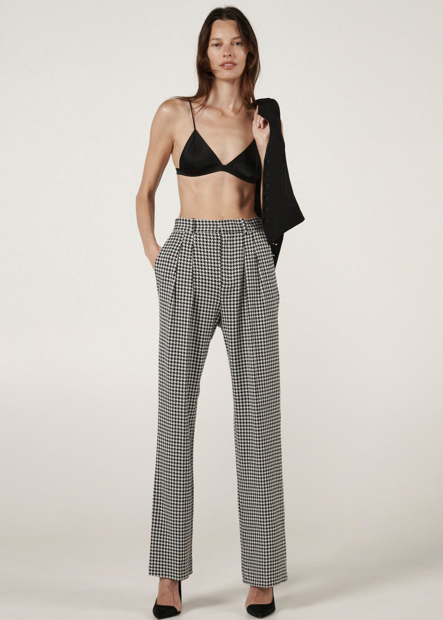 THE LONG LEGGED IN JERSEY PRINT
