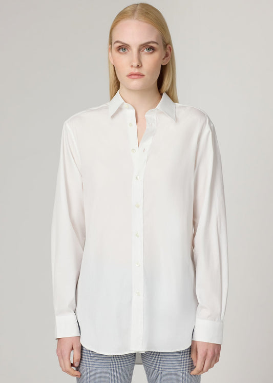 THE CLASSICAL SHIRT IN COTTON SILK
