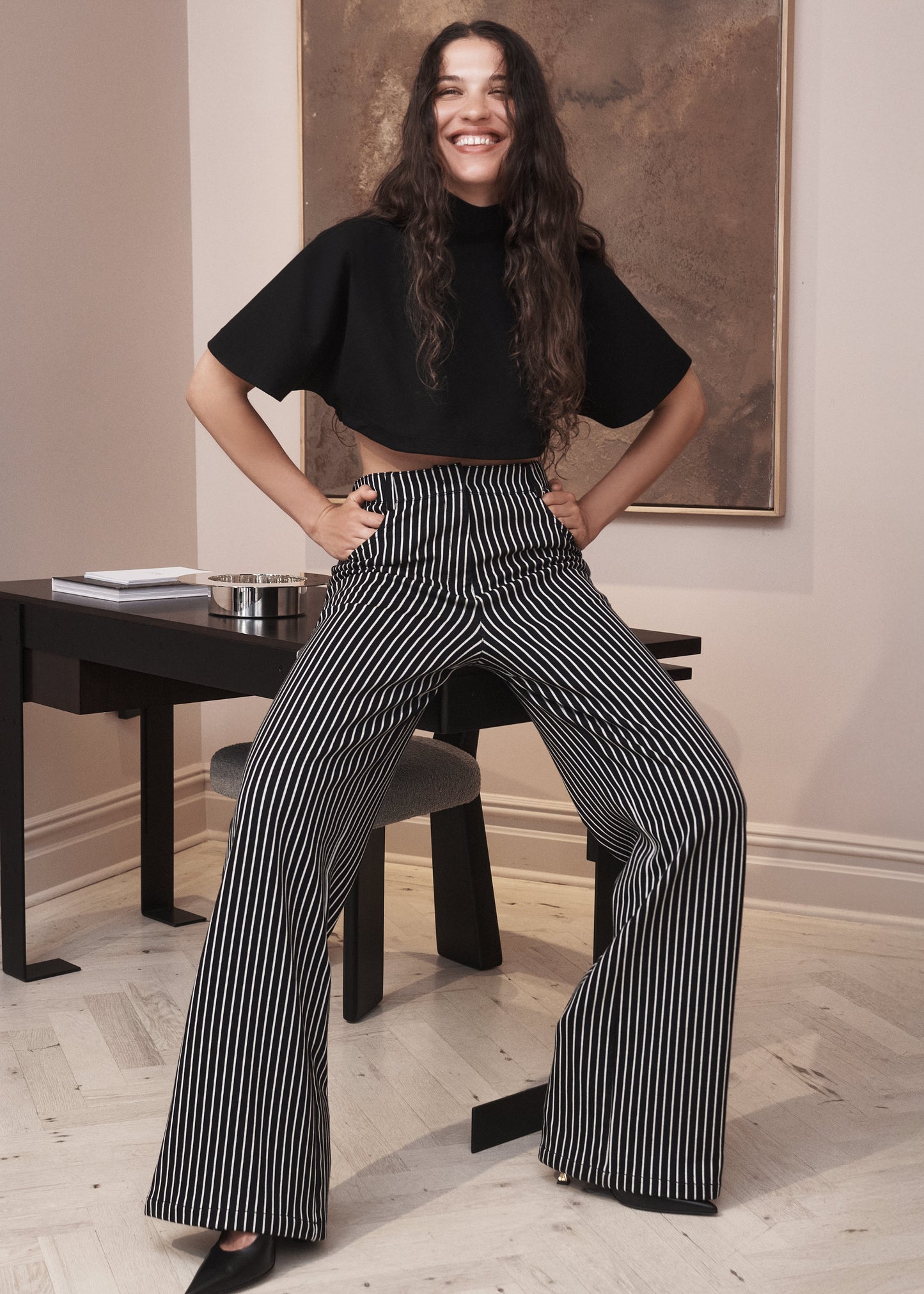 THE BOOTCUT IN JERSEY PRINT