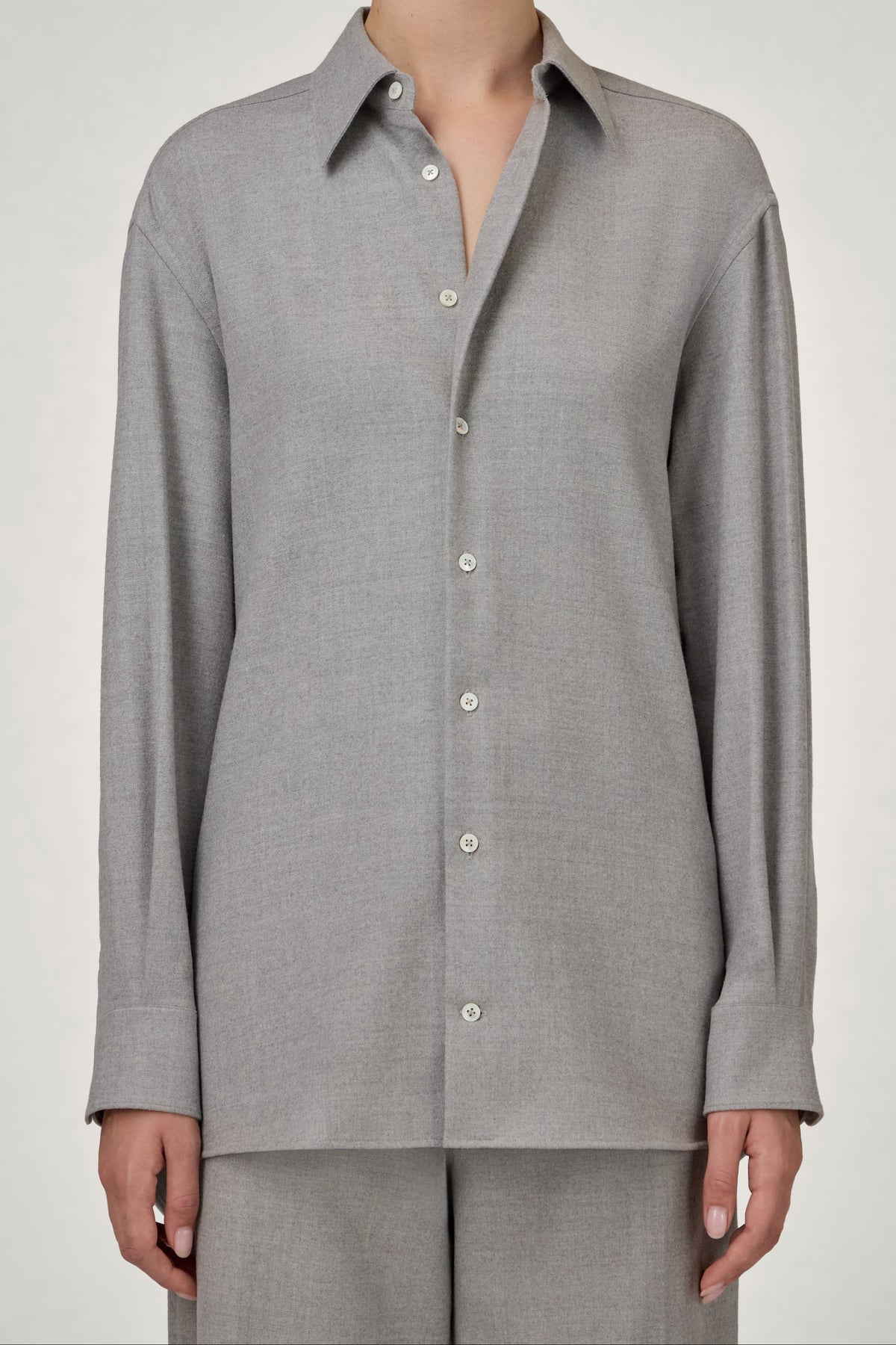 The Unisex Shirt in Light Grey