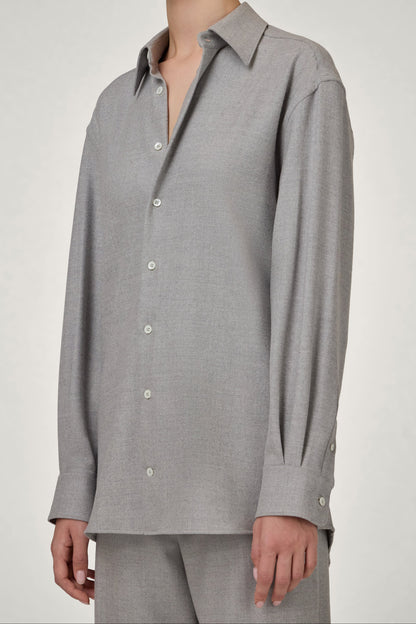 The Unisex Shirt in Light Grey
