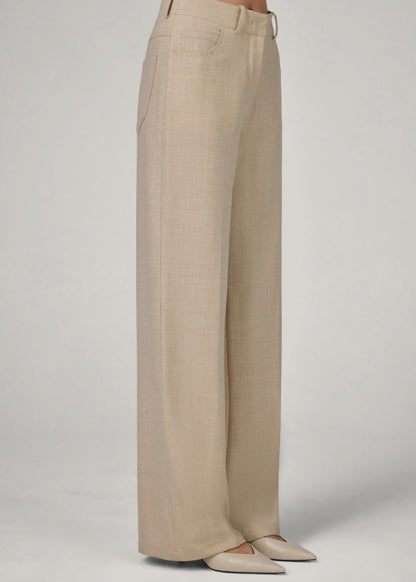 The Bootcut Pants in Cream
