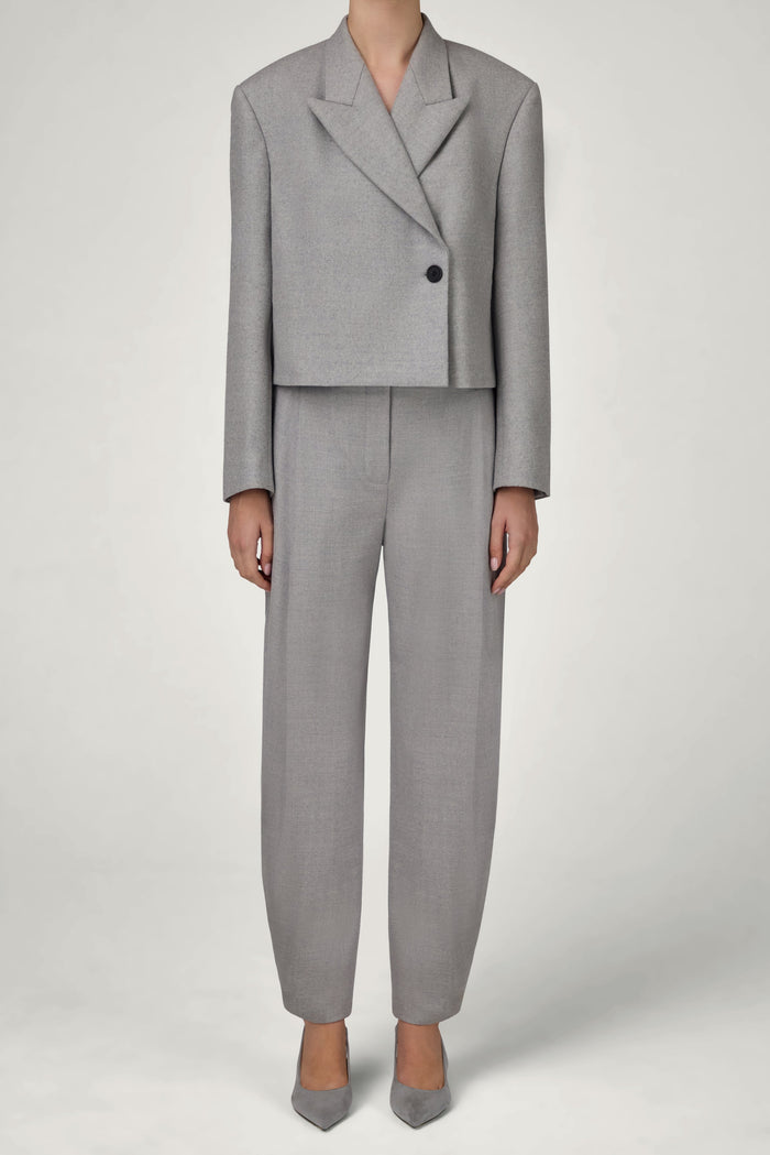 The Sarouel Pants in Light Grey