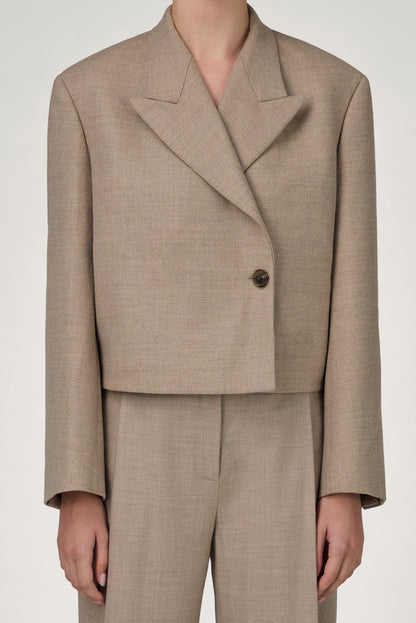 The Jacket in Beige