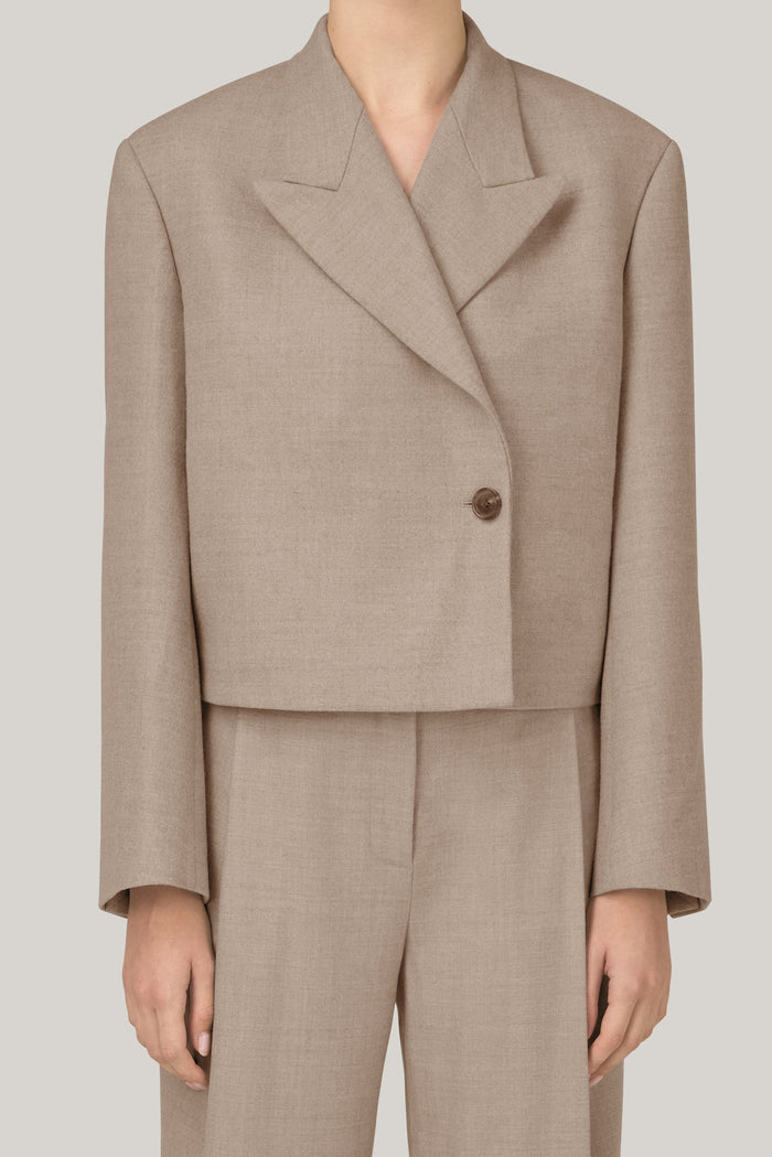 The Jacket in Beige