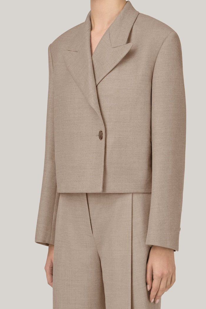 The Jacket in Beige