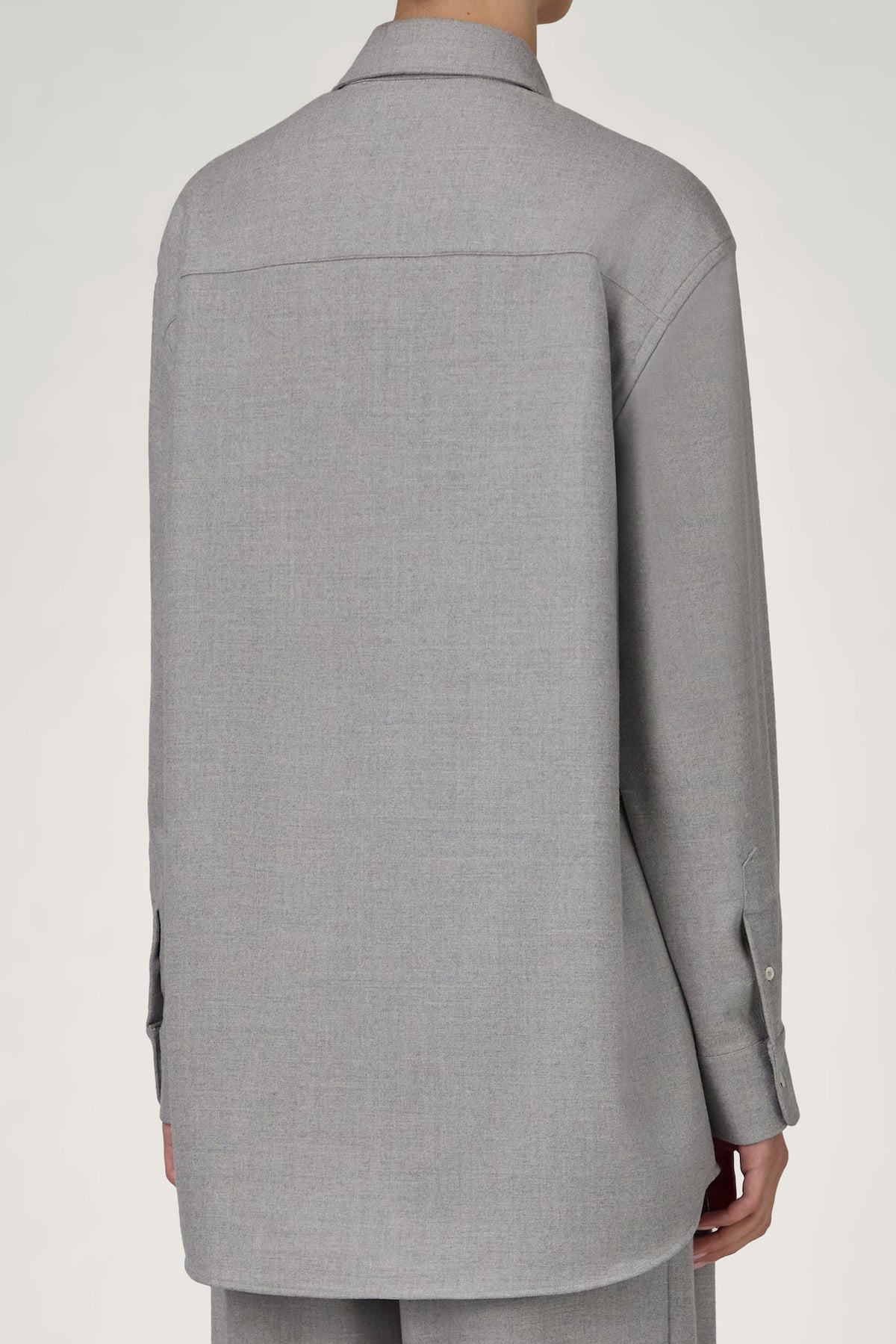 The Unisex Shirt in Light Grey