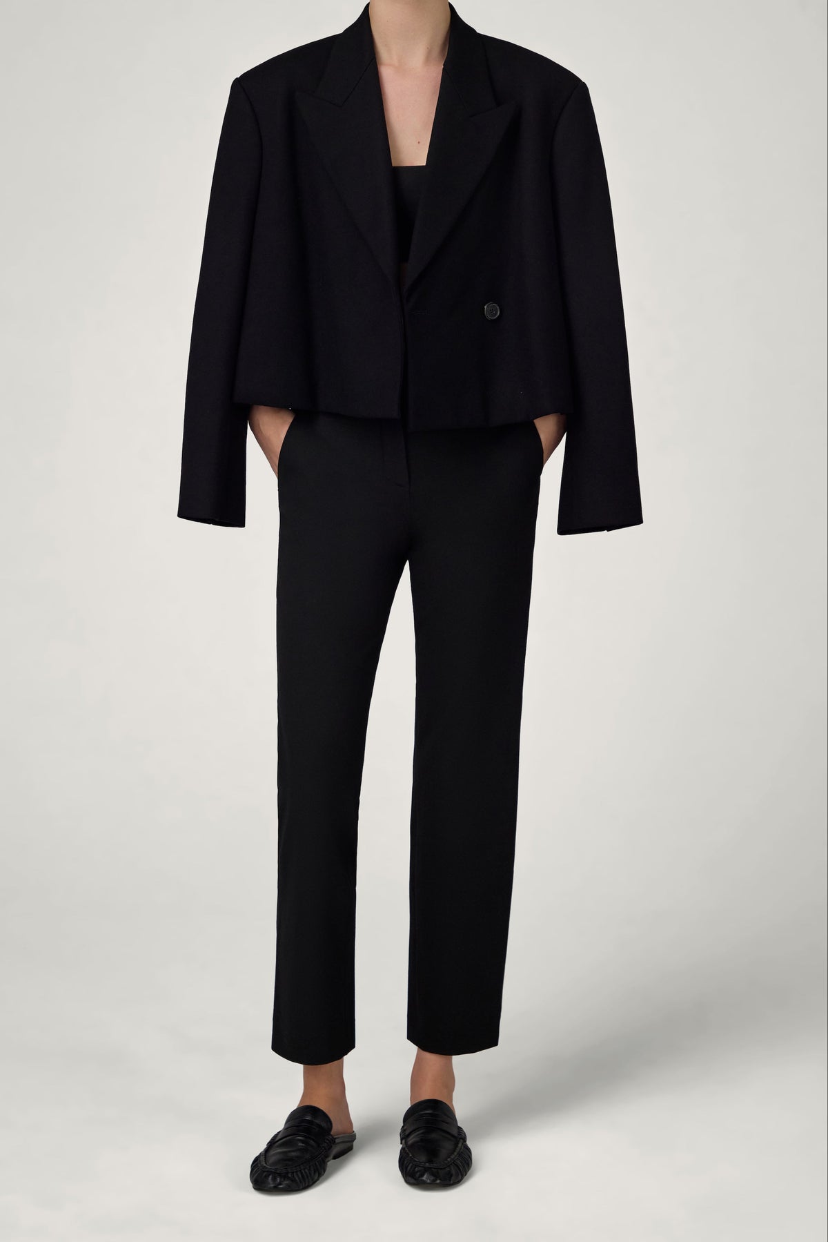 The Universal Pants in Tonal Black