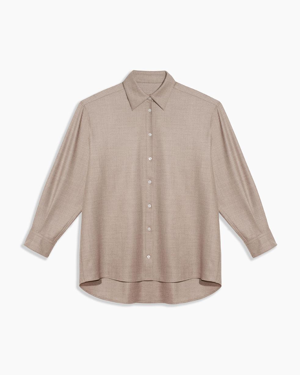 THE UNISEX SHIRT IN LORO PIANA FINE WOOL